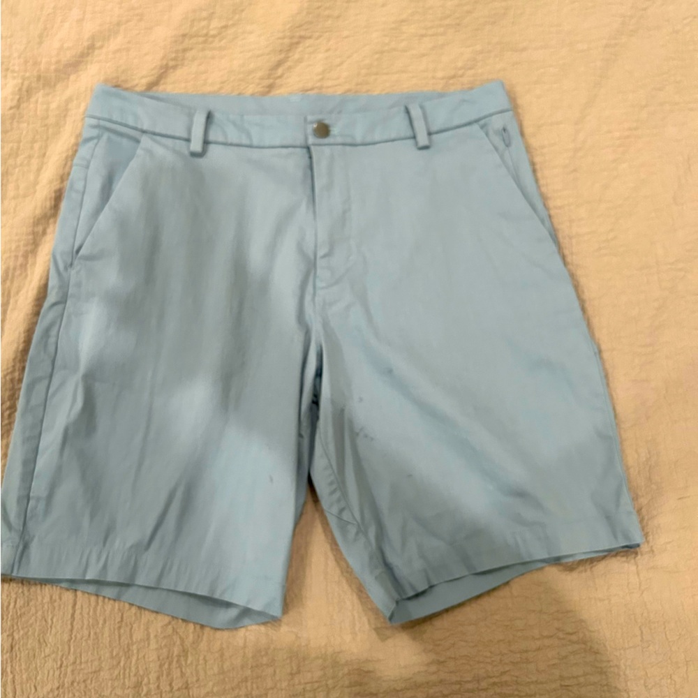 Men's Lululemon Light Blue Shorts size 33 waist